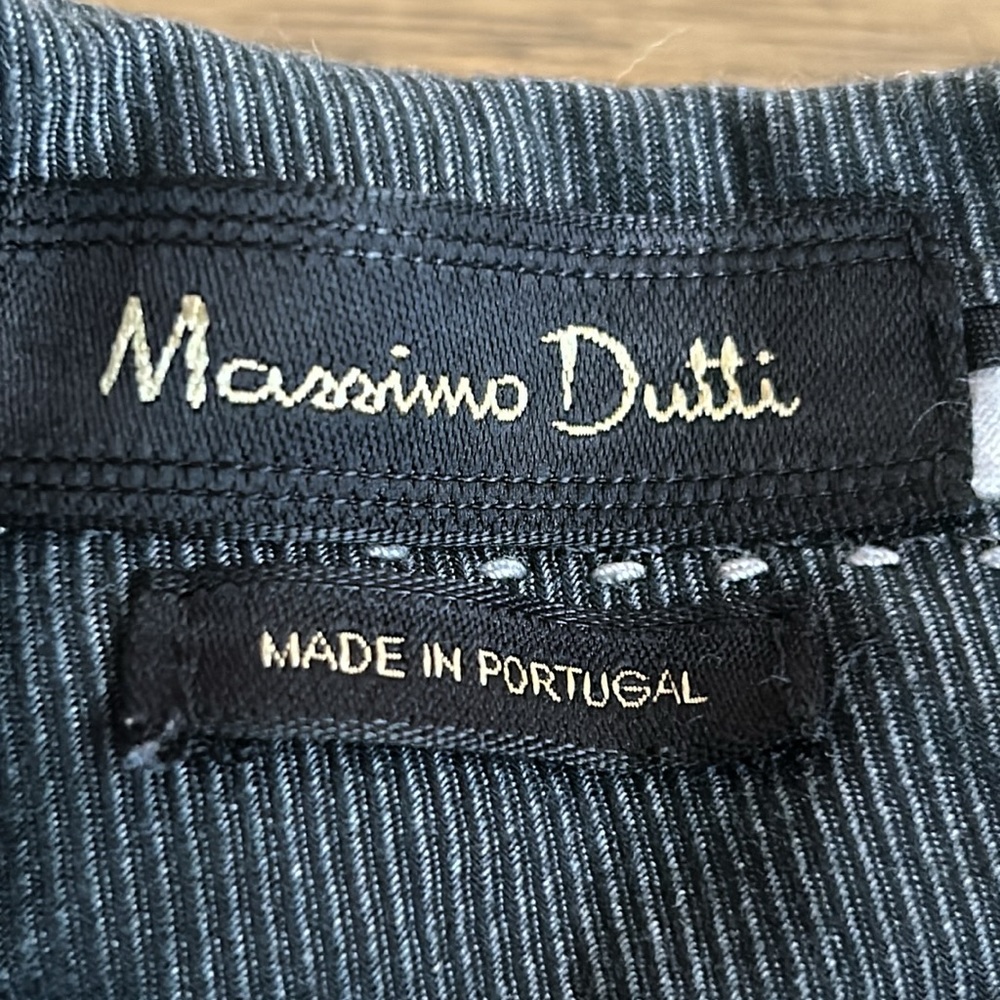 Massimo Dutti Mini Houndstooth Pattern Wool Women… - image 7